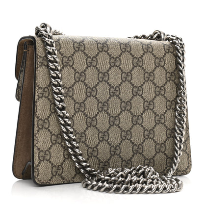 Gucci GG Supreme Monogram Mini Dionysus Shoulder Bag Taupe 3 of 15