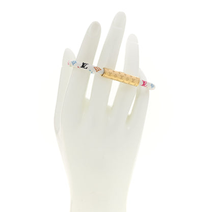 Louis Vuitton LV X TM Monogram Multicolor LV Confidential Bracelet 17 White 2 of 5