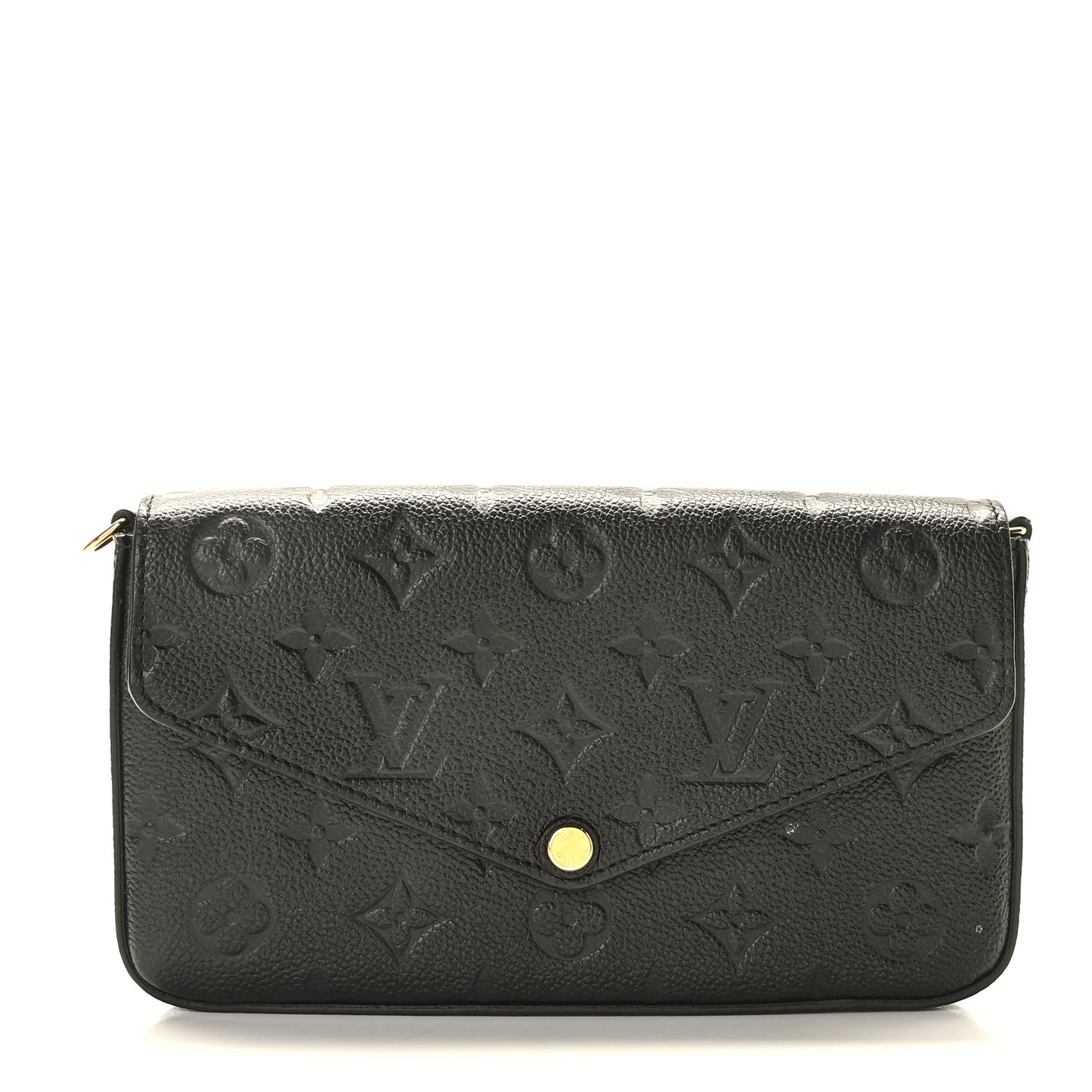 Empreinte Pochette Felicie Chain Wallet Black