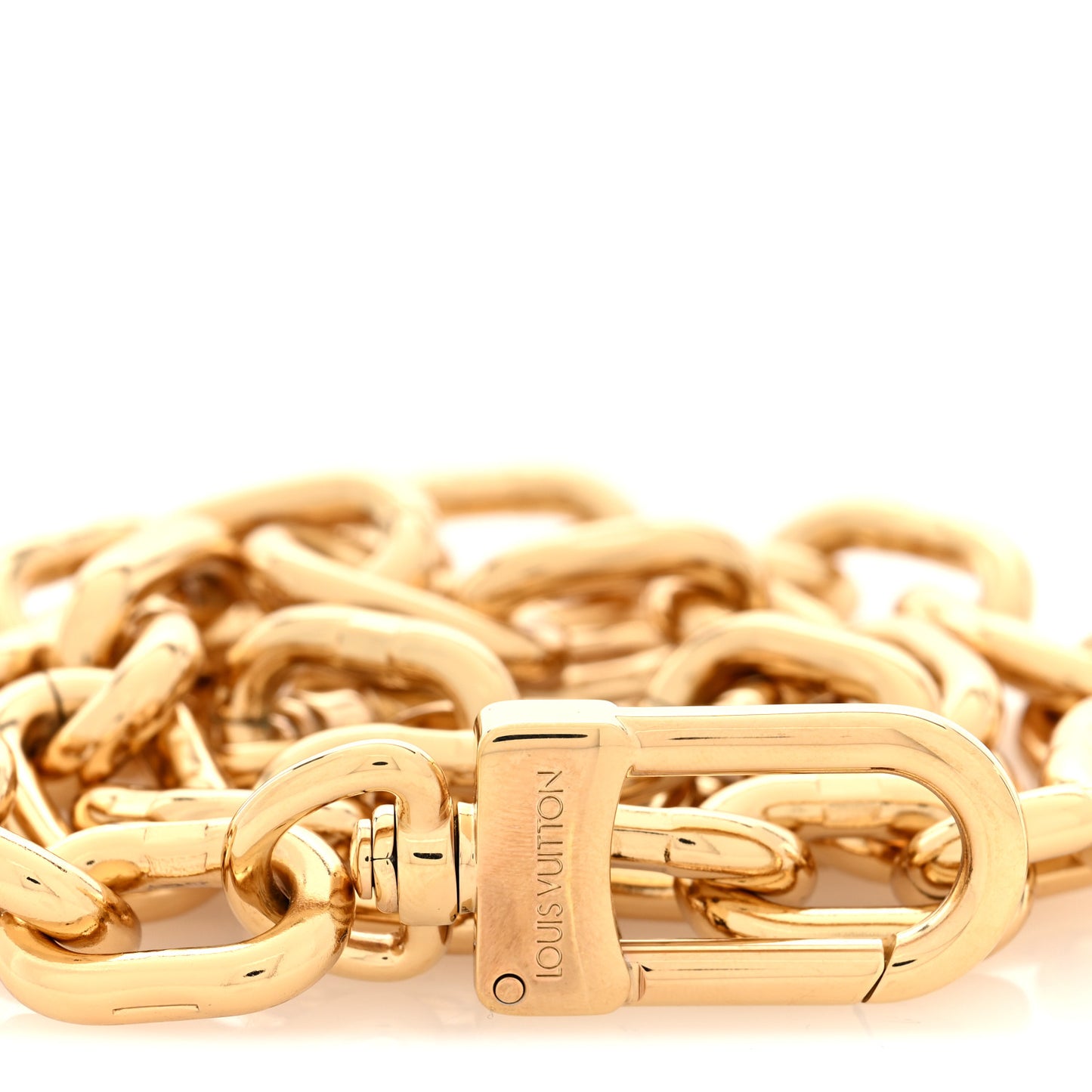 Short Chain Strap Gold