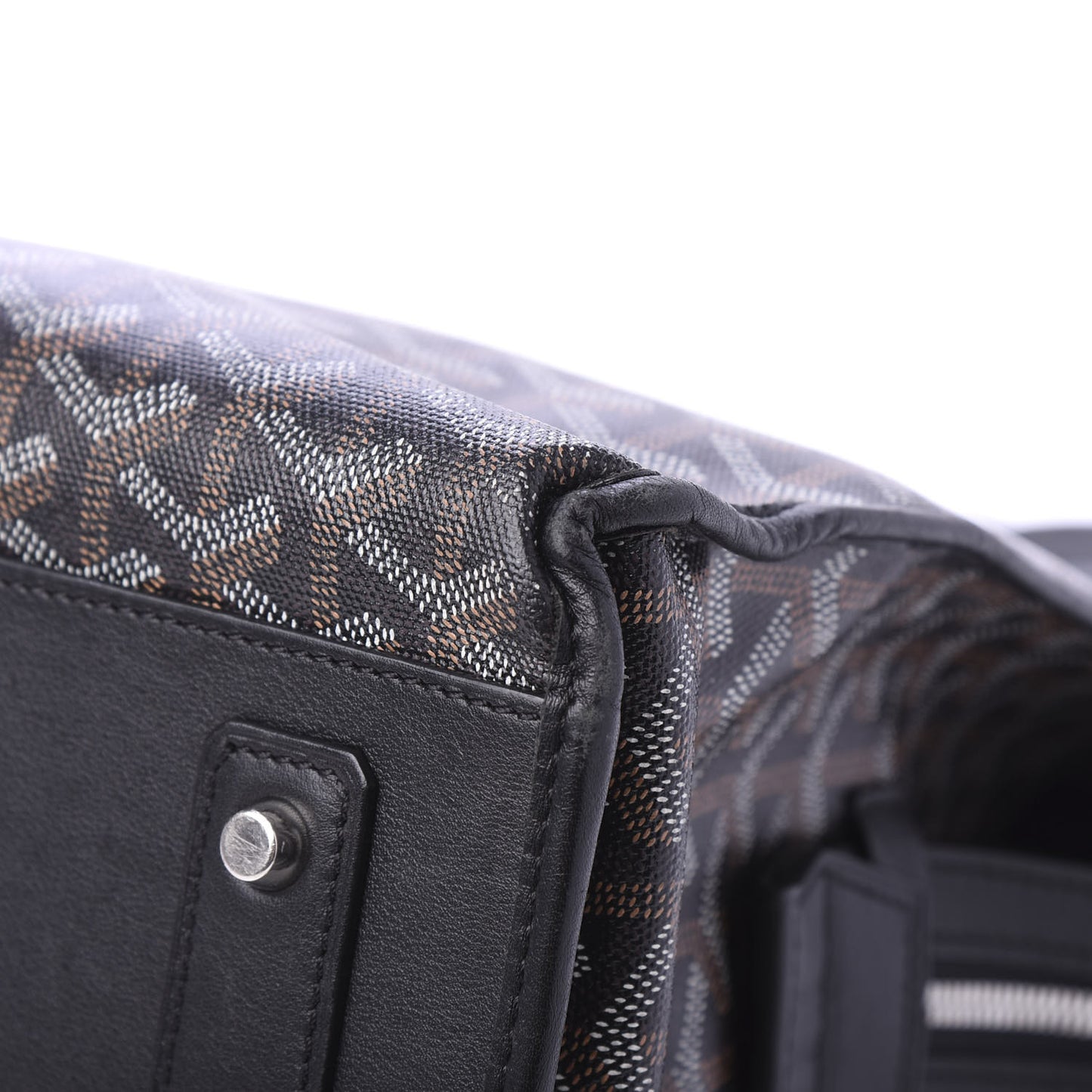 Goyardine Marquises Tote Black