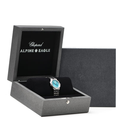 Chopard Lucent Steel Diamond Bezel 36mm Alpine Eagle Automatic Watch Maritime Blue 5 of 5