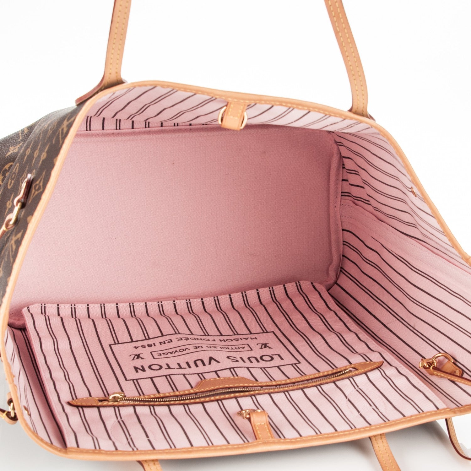 Louis Vuitton Monogram Neo Neverfull MM Rose Ballerine 6 of 10