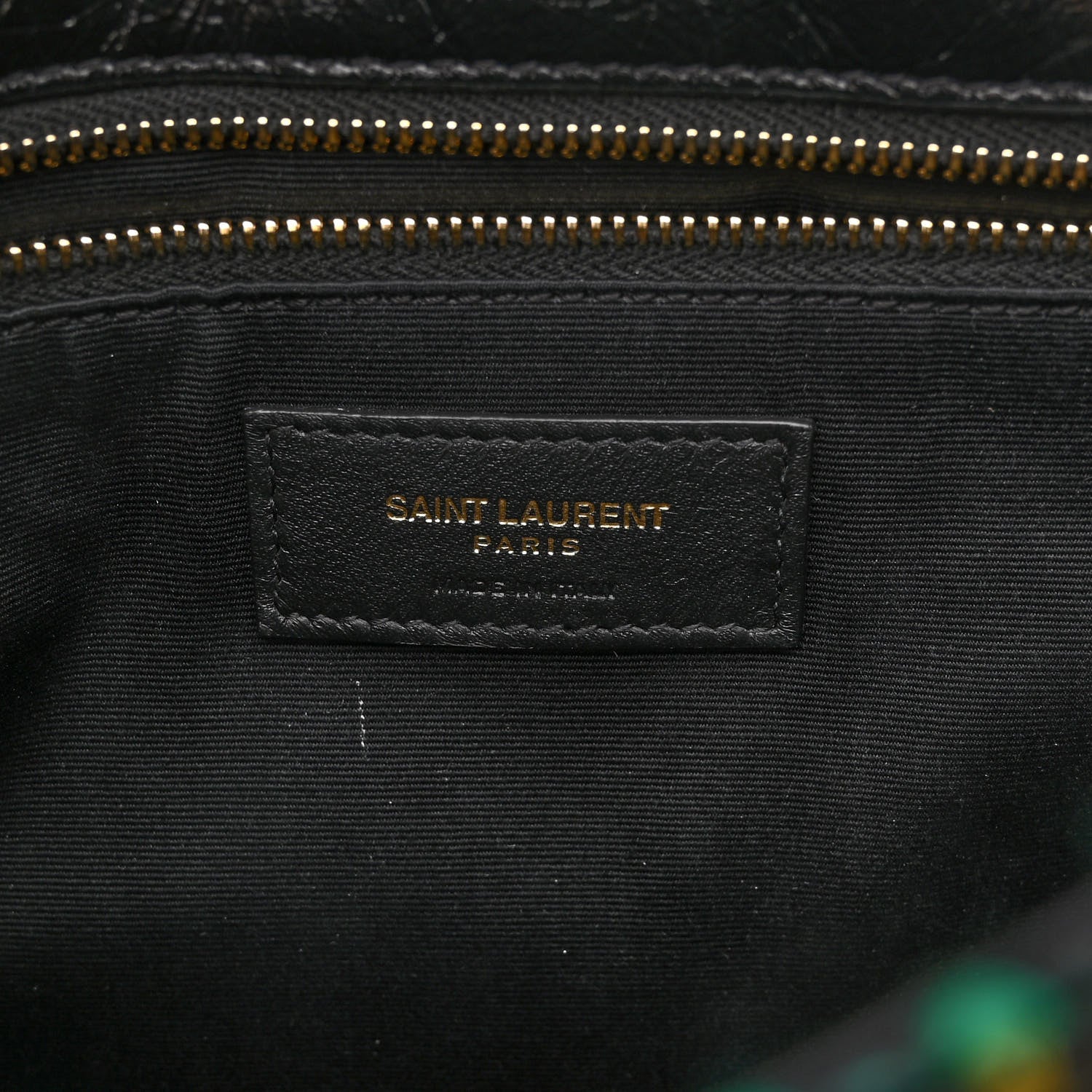 Saint Laurent Tweed Calfskin Matelasse Monogram Medium Niki Chain Satchel Multicolor 6 of 9