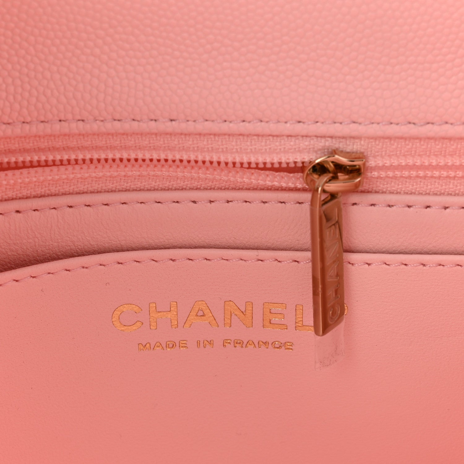 Chanel Caviar Quilted Mini Retro Twist Top Handle Flap Light Pink 6 of 11