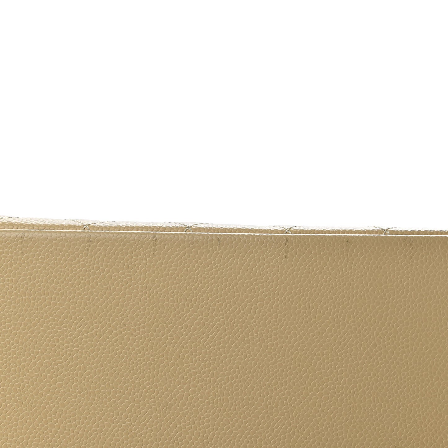 Caviar Quilted Grand Shopping Tote GST Beige
