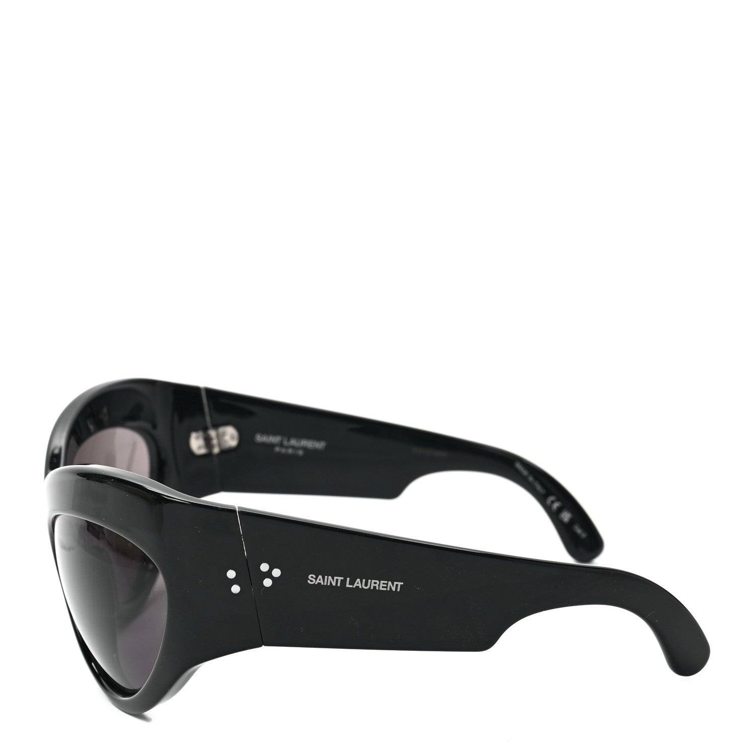 Saint Laurent Acetate SL 73 Cat Eye Sunglasses Black 3 of 7