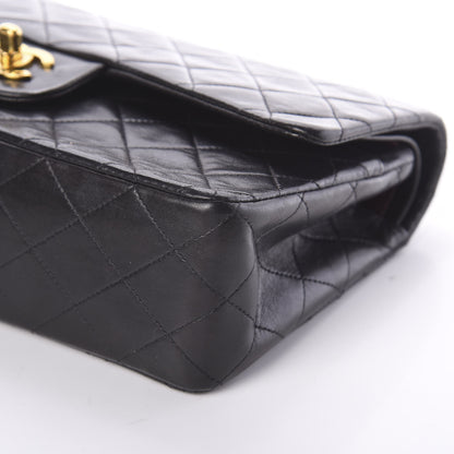 Chanel Lambskin Quilted Medium Double Flap Black 8 of 8