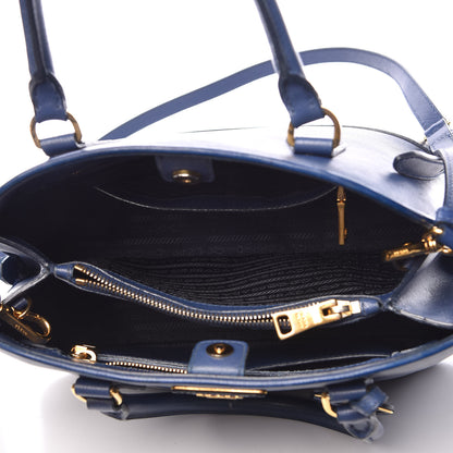 Prada Saffiano Lux Medium Open Promenade Tote Bluette 6 of 19