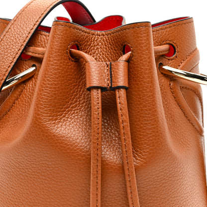 Christian Louboutin Calfskin Empire By My Side Bucket Bag Cuoio 6 of 8