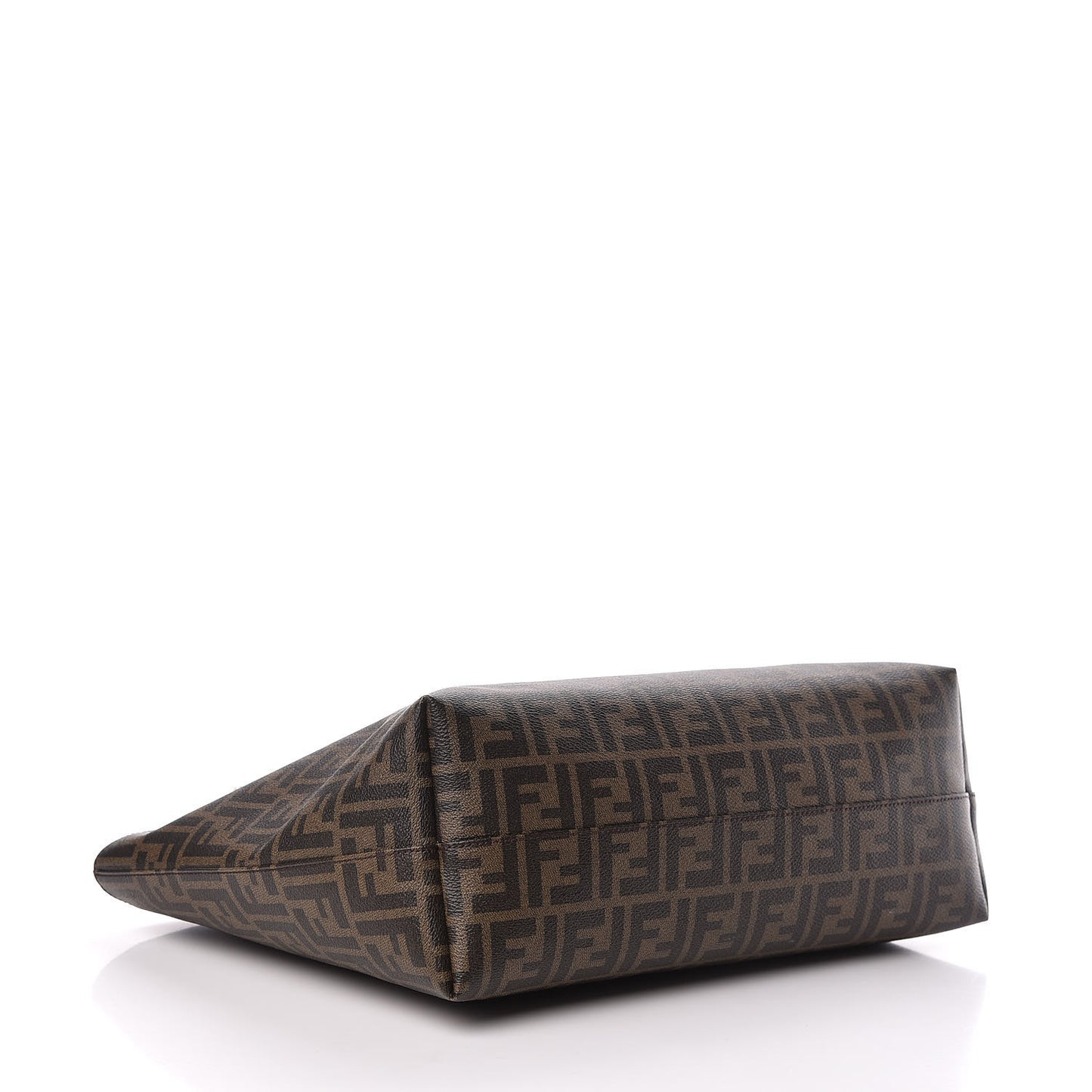 Zucca Spalmati Medium Roll Tote Tobacco Moro