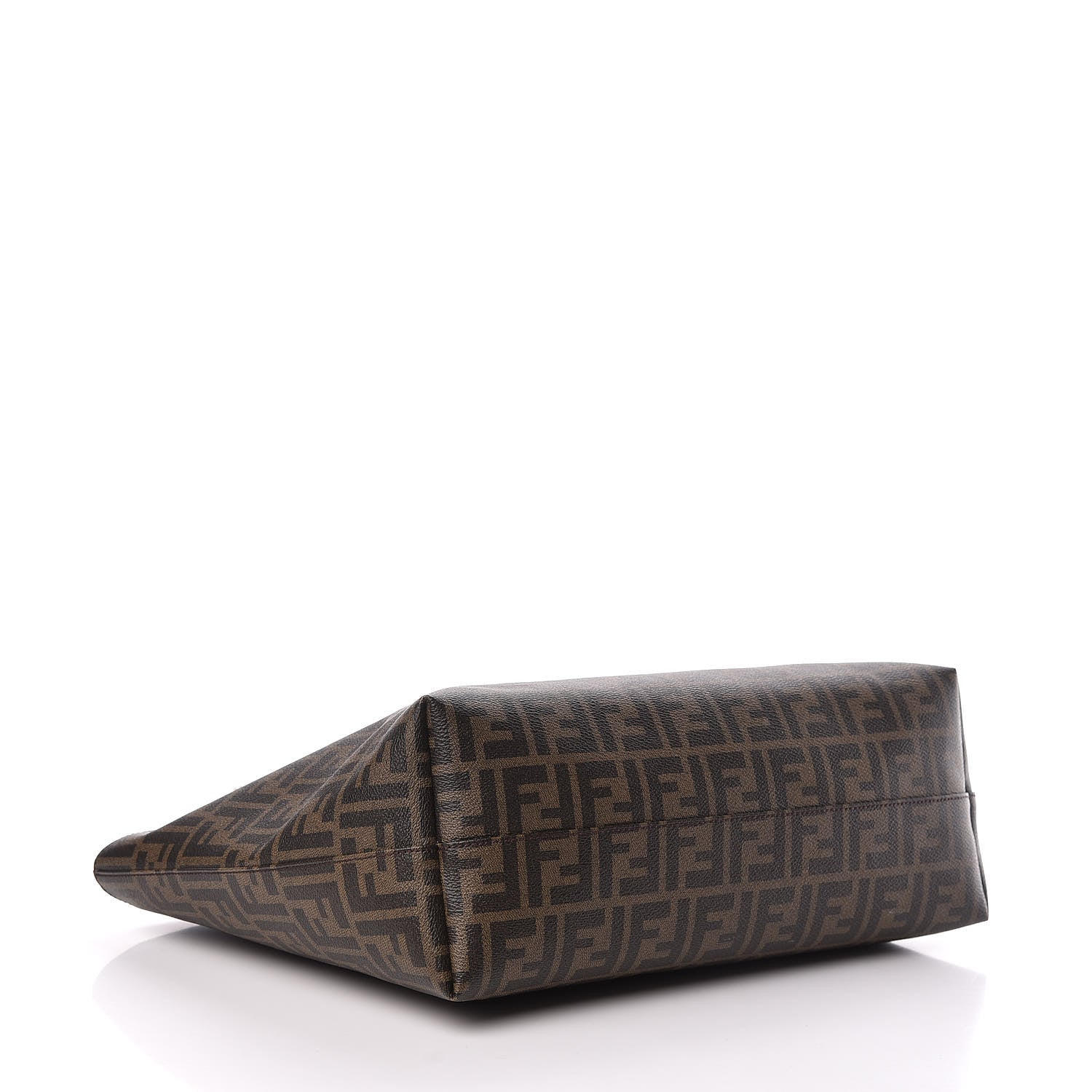 Fendi Zucca Spalmati Medium Roll Tote Tobacco Moro 5 of 15