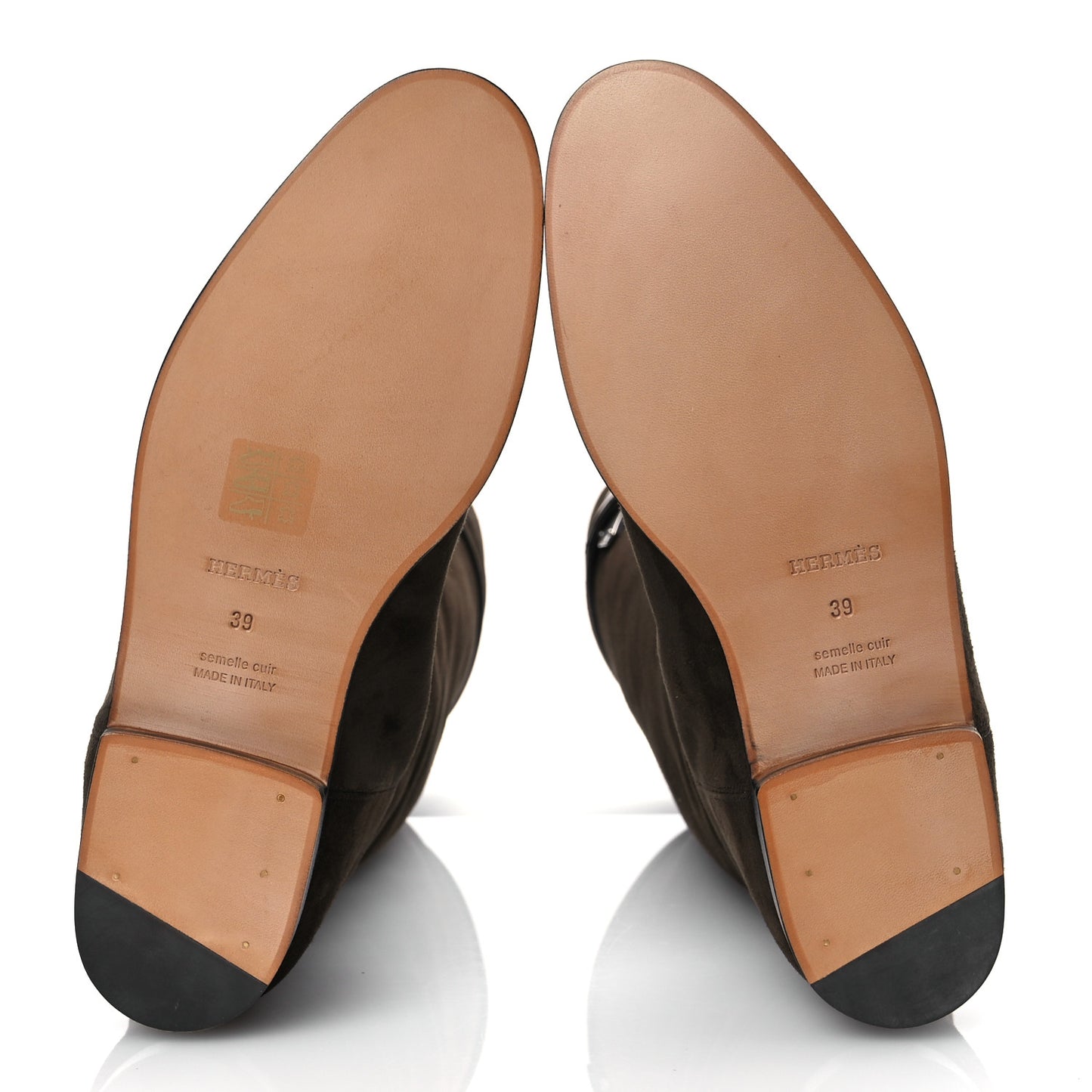 Suede Kelly Jumping Boots 39 Ecorce