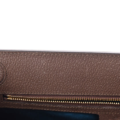 Gucci GG Supreme Monogram Web Medium Ophidia Chain Shoulder Bag Brown 17 of 17
