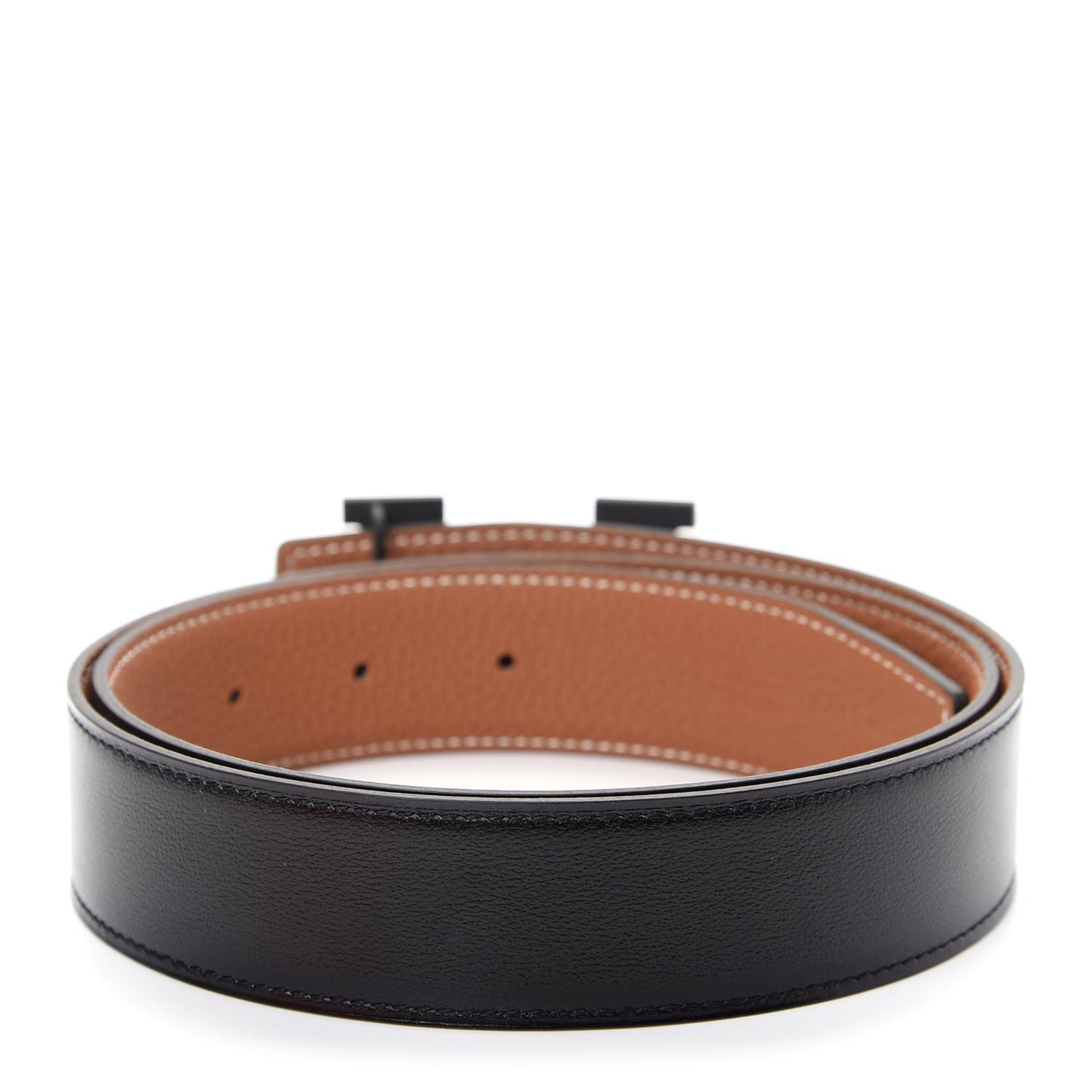 135 Togo 32mm H Belt 80 Black Gold