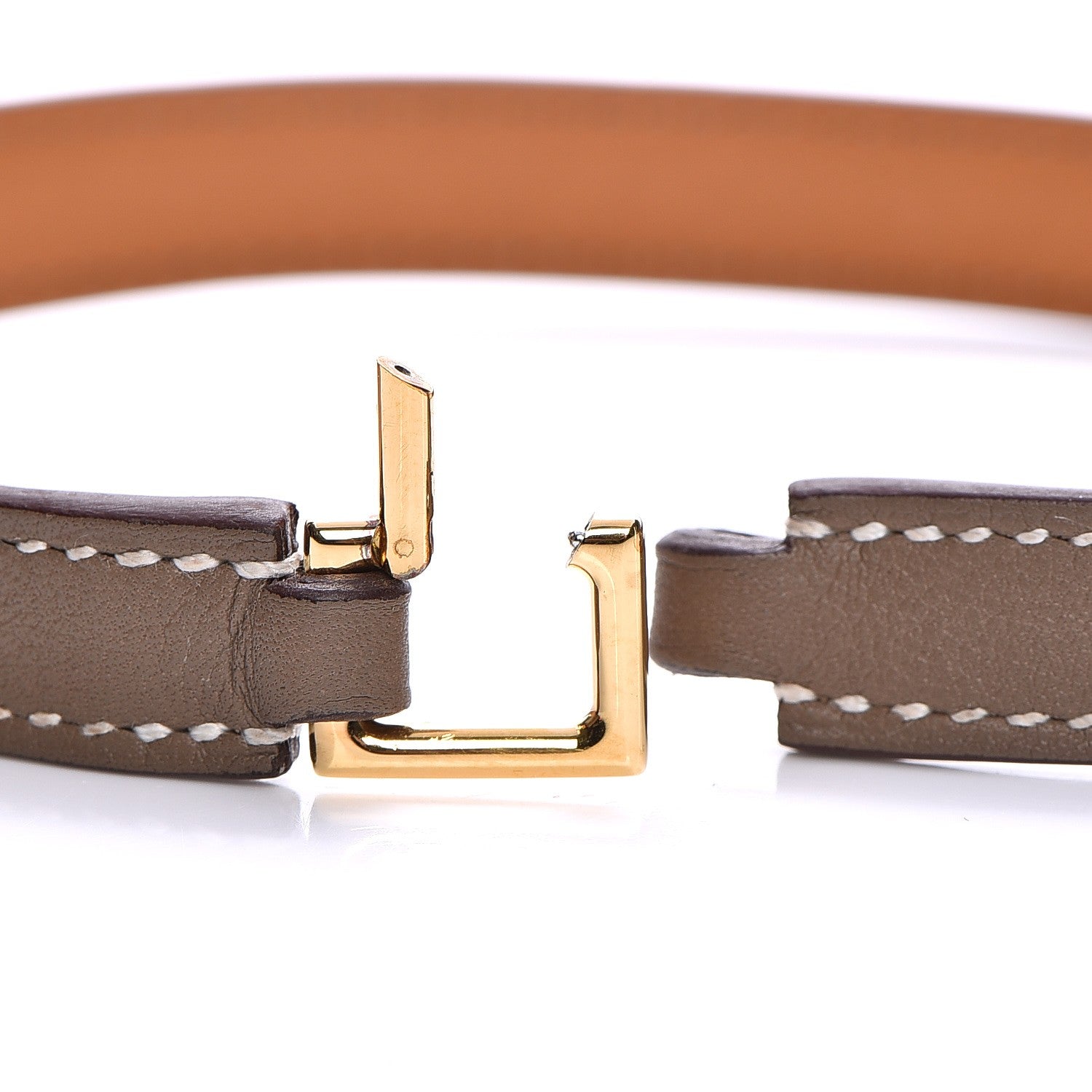 Hermes Swift Rivale Double Tour Bracelet S Etoupe 5 of 8