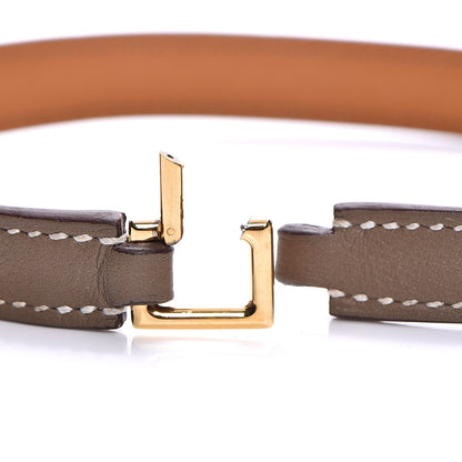 Hermes Swift Rivale Double Tour Bracelet S Etoupe 5 of 8
