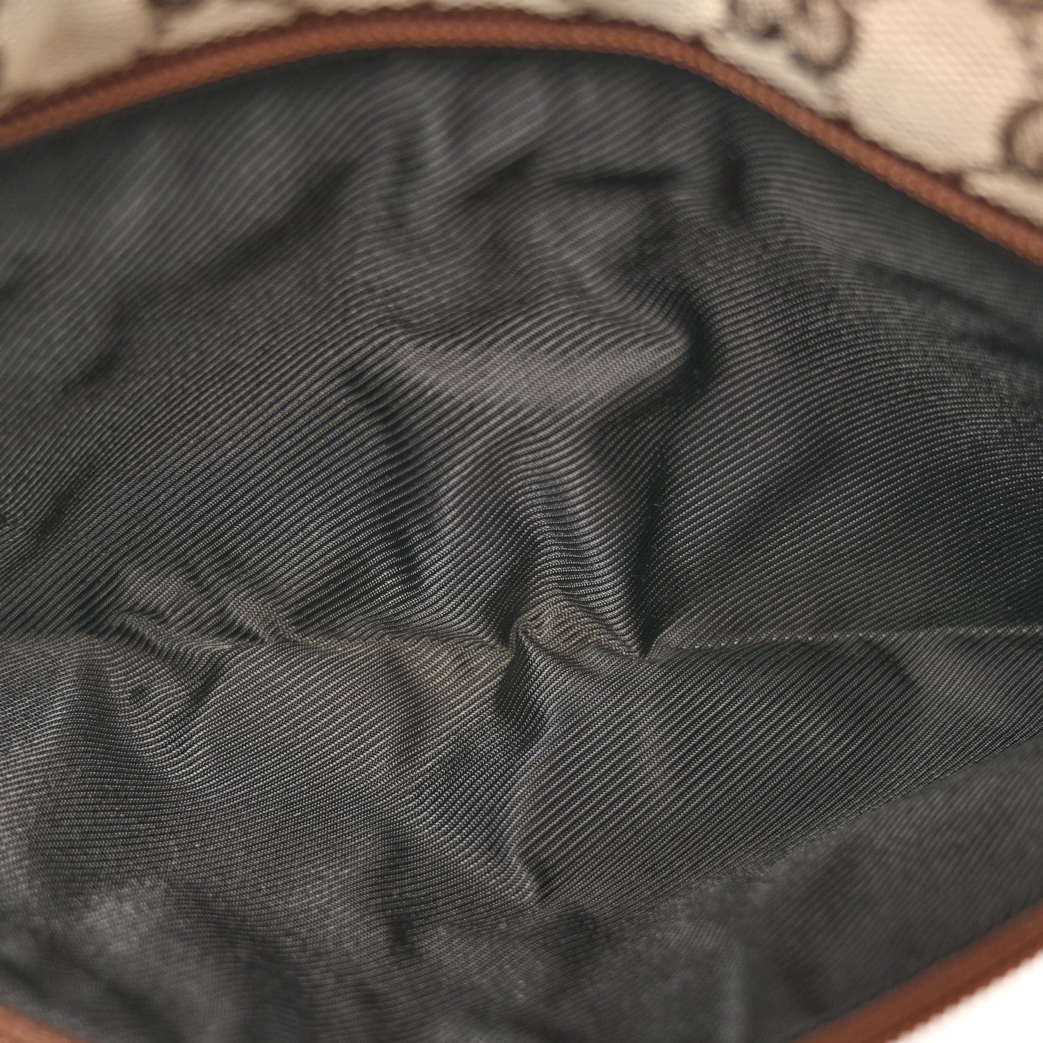 Gucci GG Monogram Web Double Pocket Belt Bag Ebony 5 of 13