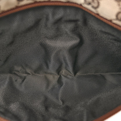 Gucci GG Monogram Web Double Pocket Belt Bag Ebony 5 of 13