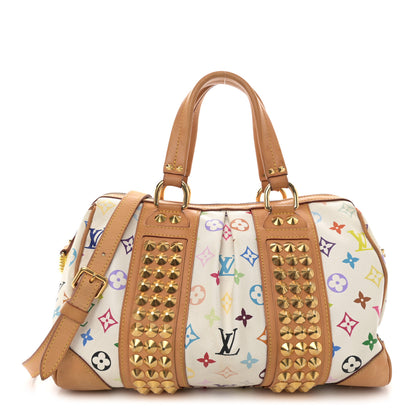 Louis Vuitton Monogram Multicolor Courtney MM White 1 of 12