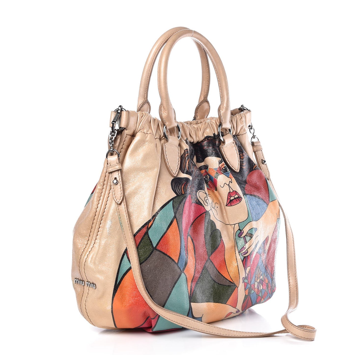 Nappa Geisha Hobo Beige