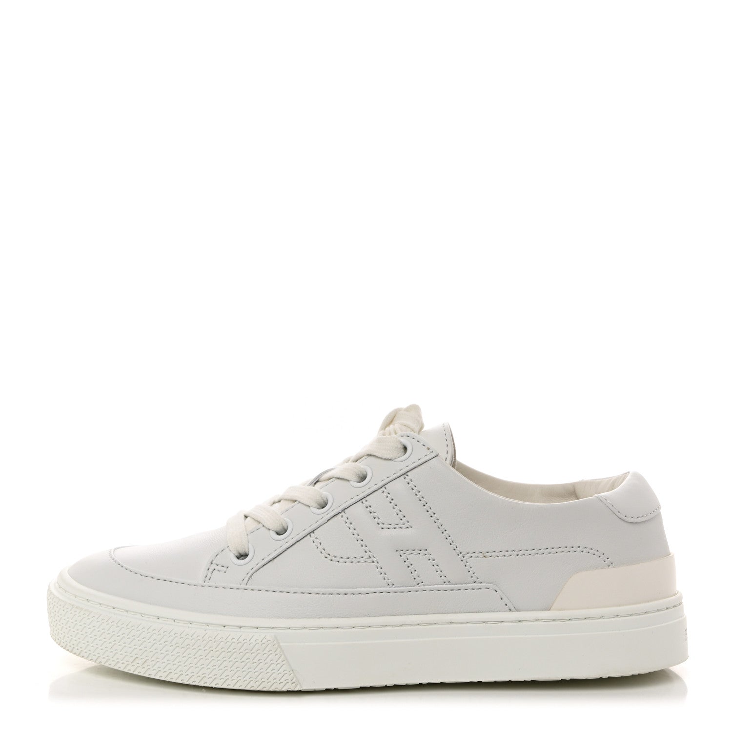 Hermes Calfskin Deep Sneakers 35 White 1 of 10