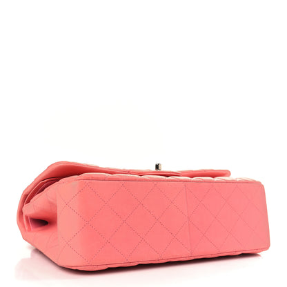 Chanel Lambskin Quilted Jumbo Double Flap Pink 4 of 10