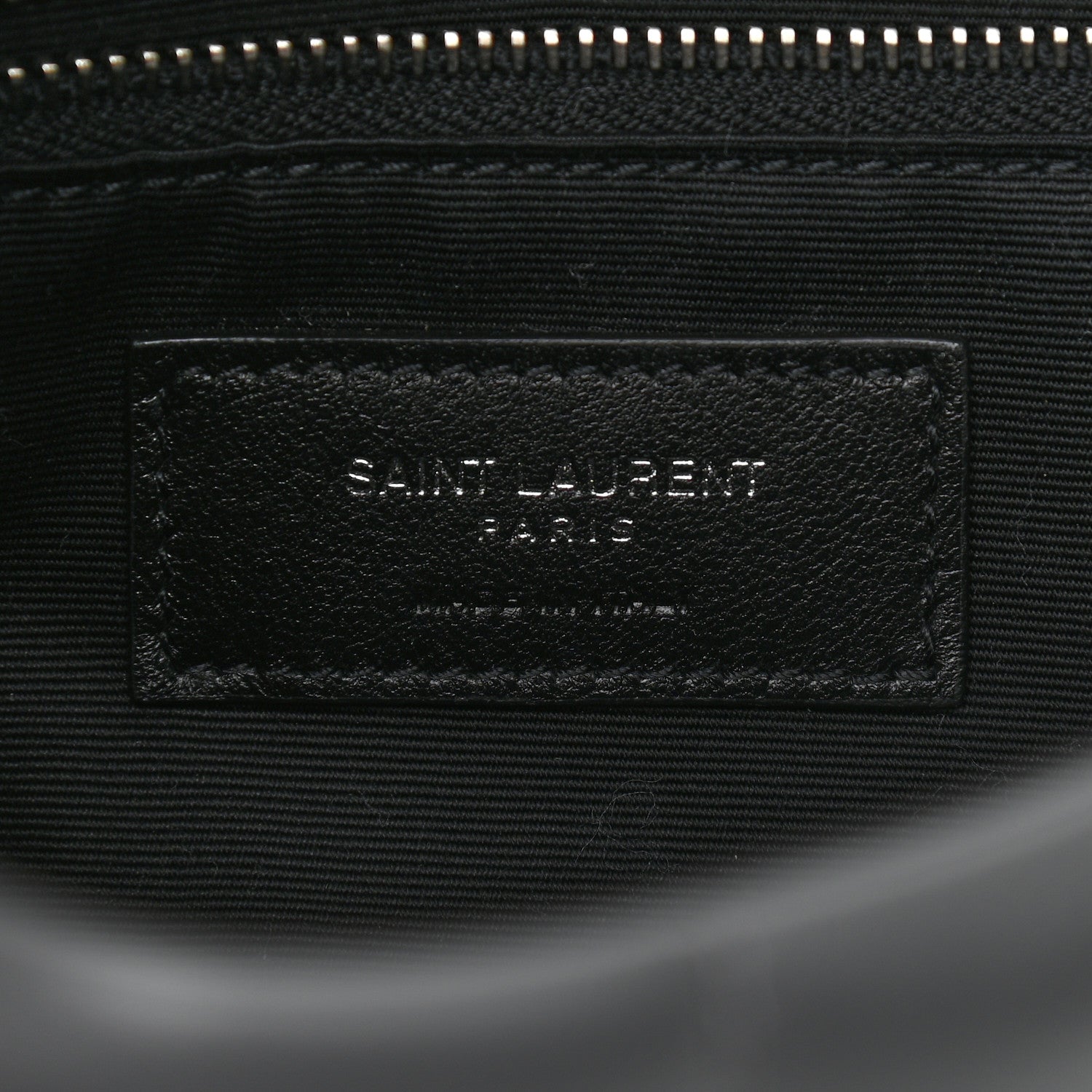 Saint Laurent Lambskin Quilted Toy Loulou Puffer Monogram Chain Satchel Storm 7 of 10