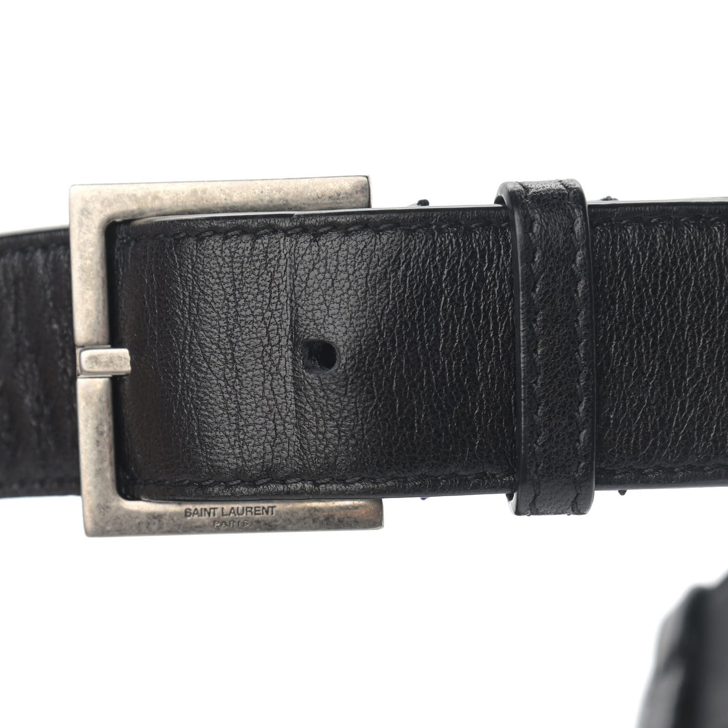 Calfskin Monogram Belt Bag Black
