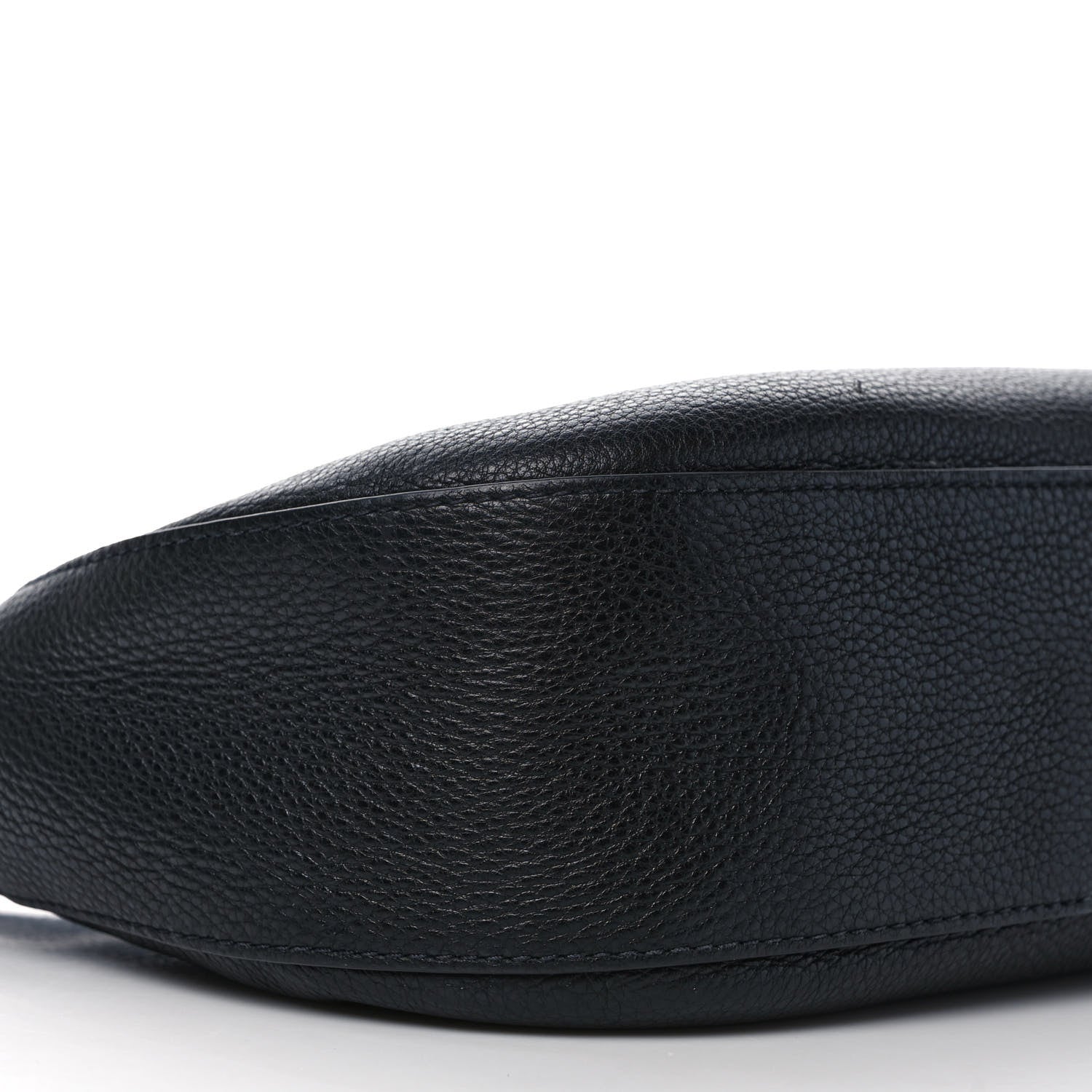 Prada Vitello Daino Zippered Messenger Hobo Black 8 of 12