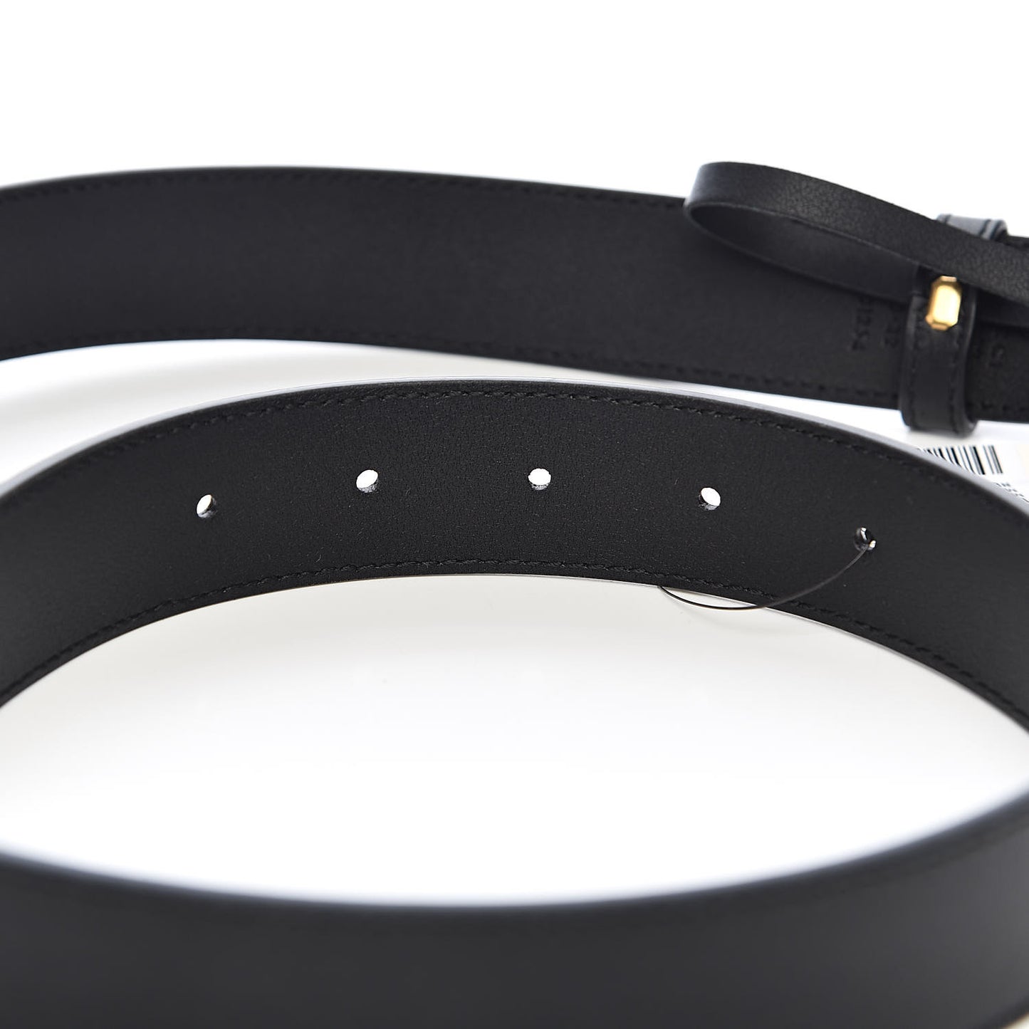 Calfskin Double G 30mm Belt 80 32 Black