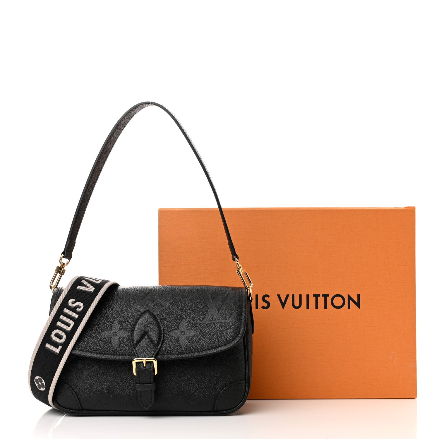 Louis Vuitton Empreinte Monogram Giant Diane Black 10 of 10