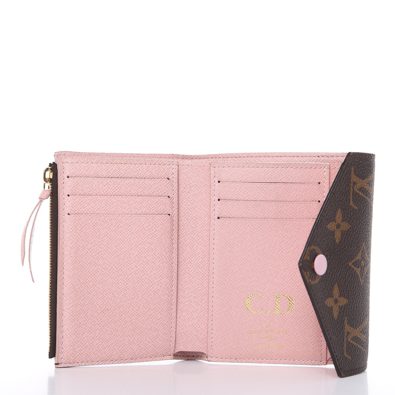 Louis Vuitton Monogram Victorine Wallet Rose Ballerine 5 of 8
