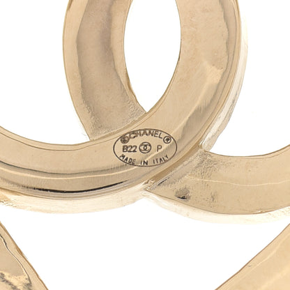 Chanel Metal CC Heart Coco In Love Brooch Gold 4 of 5