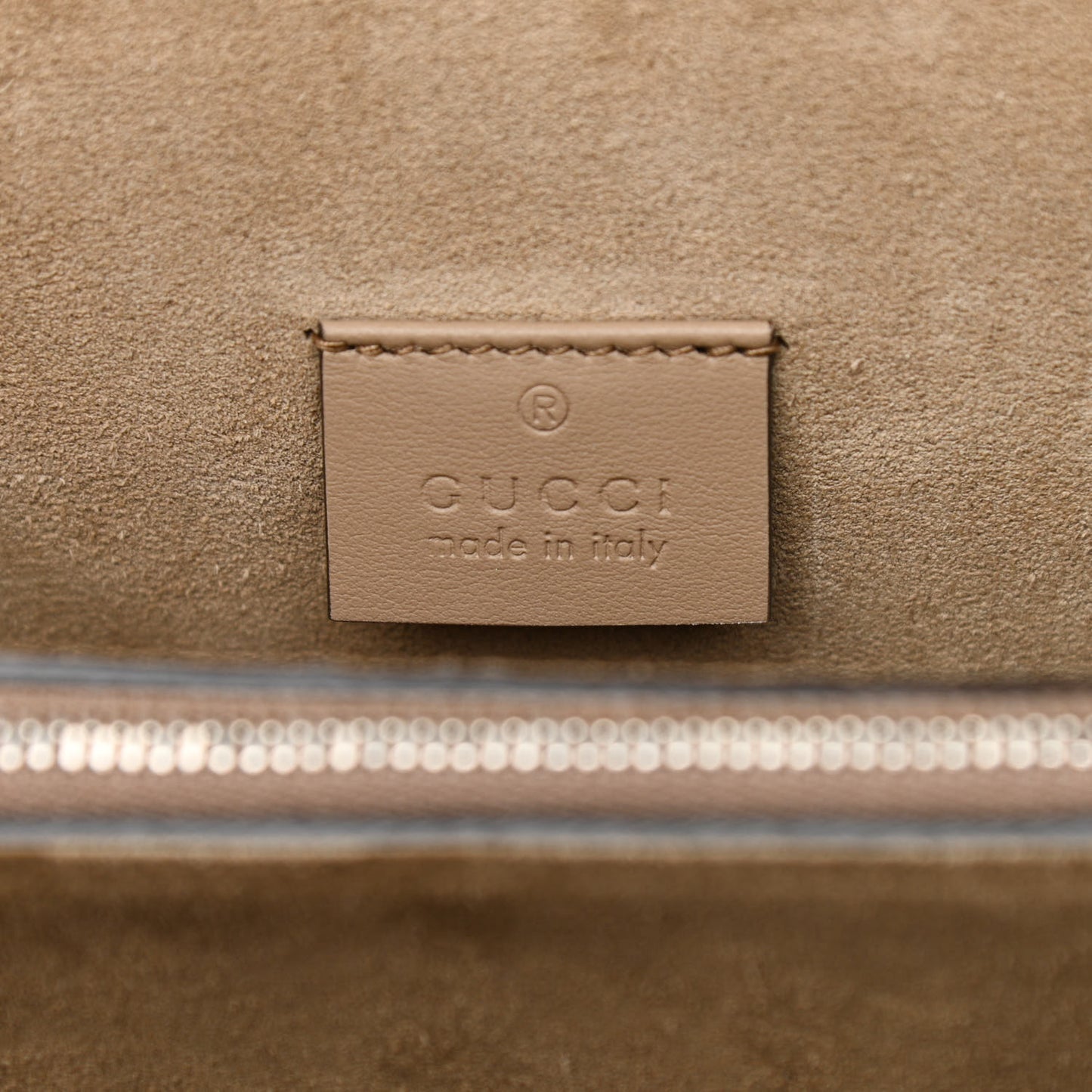 GG Supreme Monogram Small Dionysus Shoulder Bag Taupe