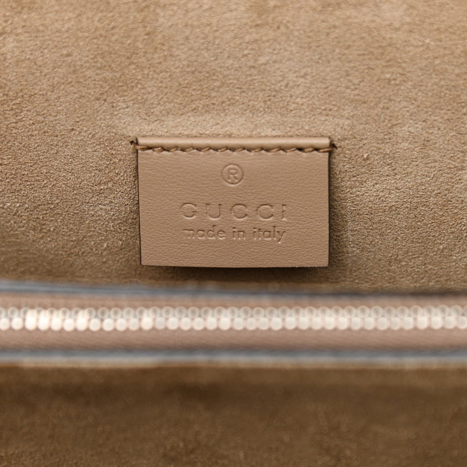 Gucci GG Supreme Monogram Small Dionysus Shoulder Bag Taupe 6 of 12