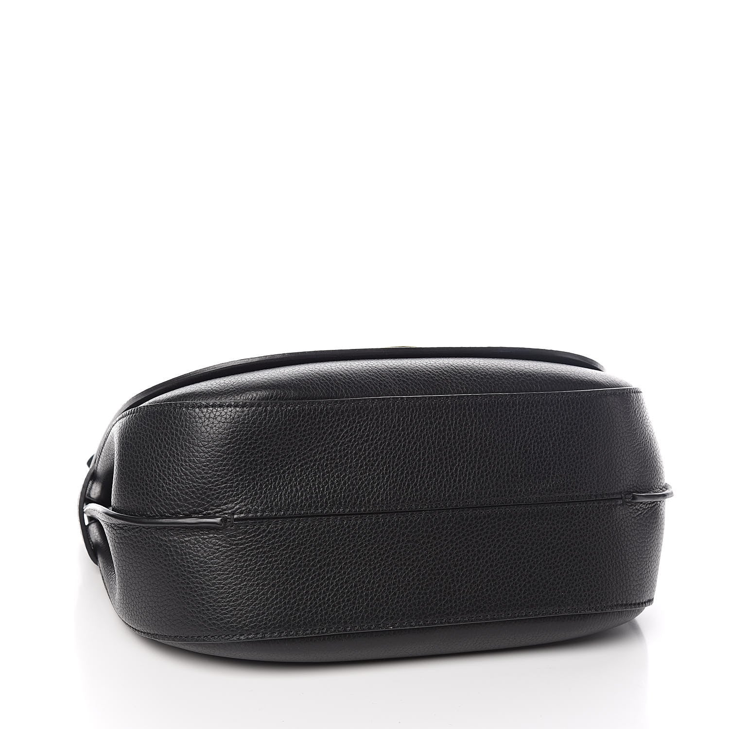 Mulberry Small Classic Grain Calfskin Amberley Satchel Black 5 of 13