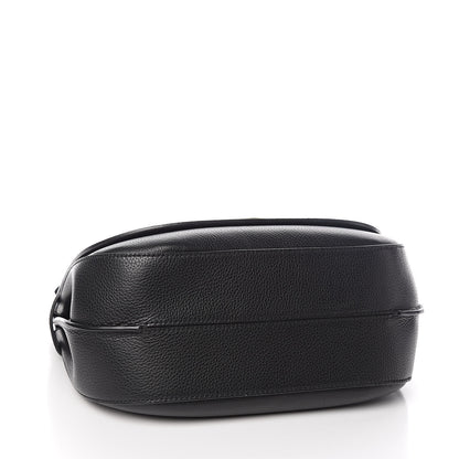 Mulberry Small Classic Grain Calfskin Amberley Satchel Black 5 of 13