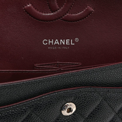 Chanel Caviar Quilted Medium Double Flap Black 6 of 10