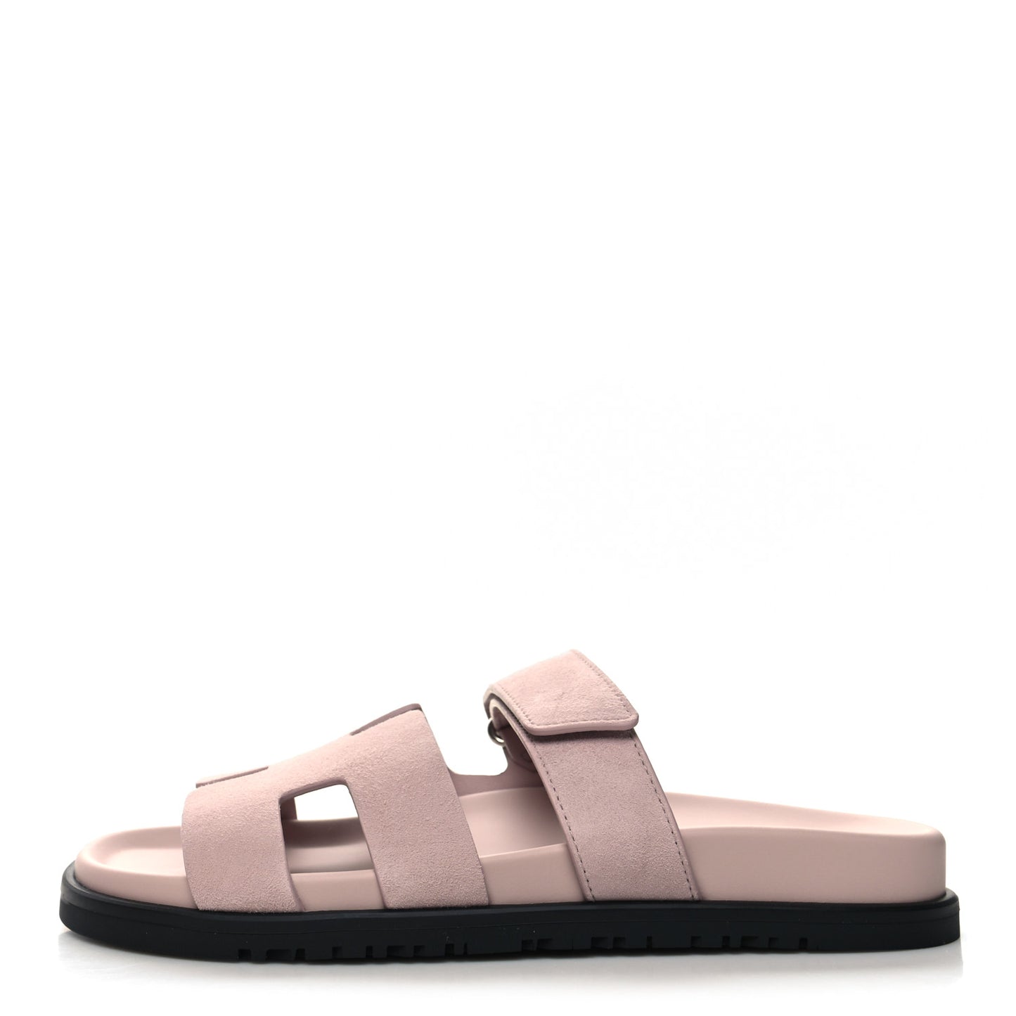 Suede Goatskin Womens Chypre Sandals 38 Rose Porcelaine