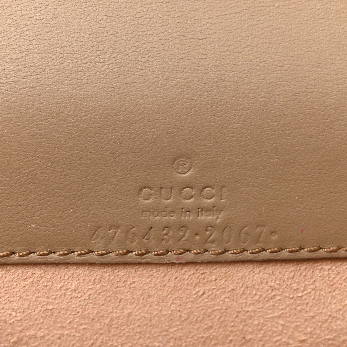 GG Supreme Monogram Super Mini Dionysus Shoulder Bag Taupe