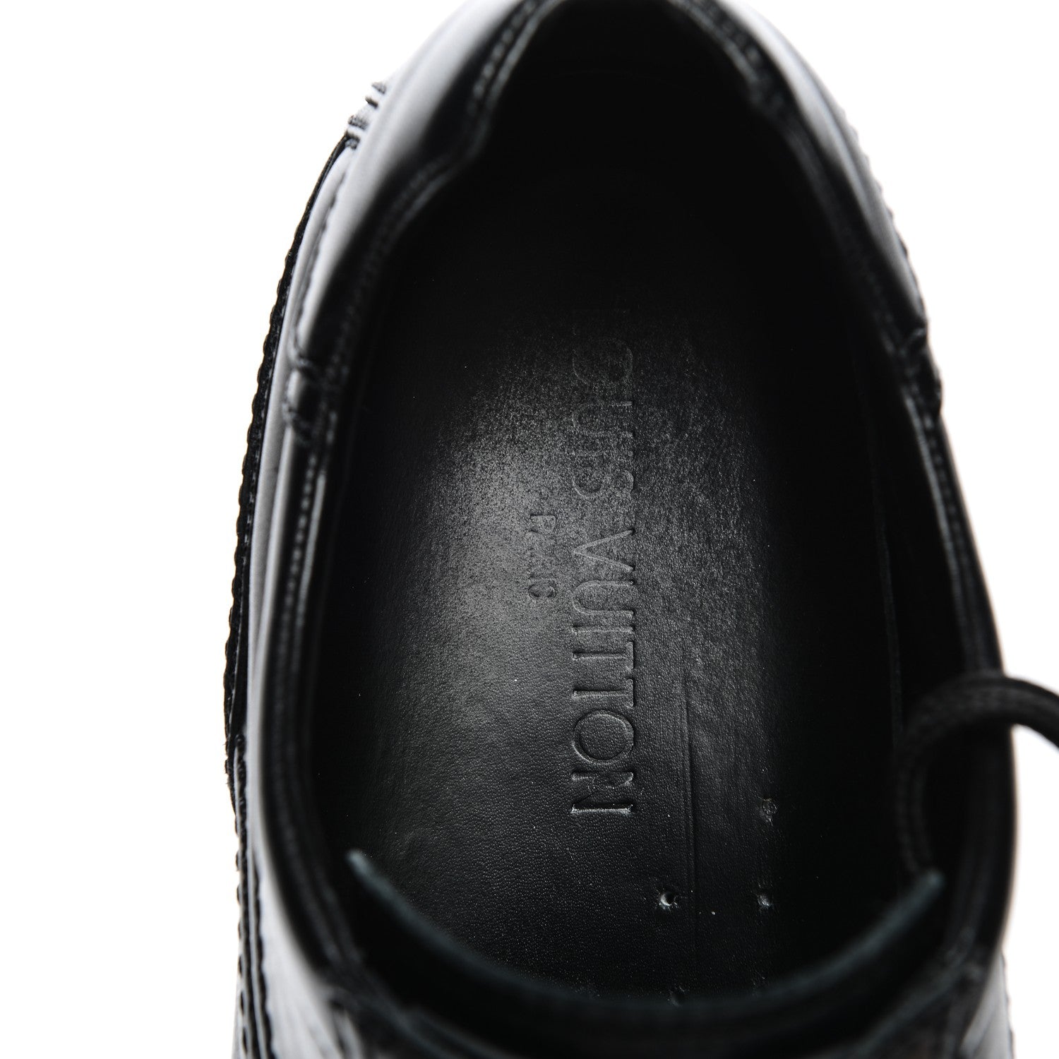 Louis Vuitton Calfskin Sneakers 8.5 Black 7 of 8