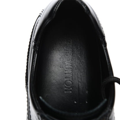 Louis Vuitton Calfskin Sneakers 8.5 Black 7 of 8
