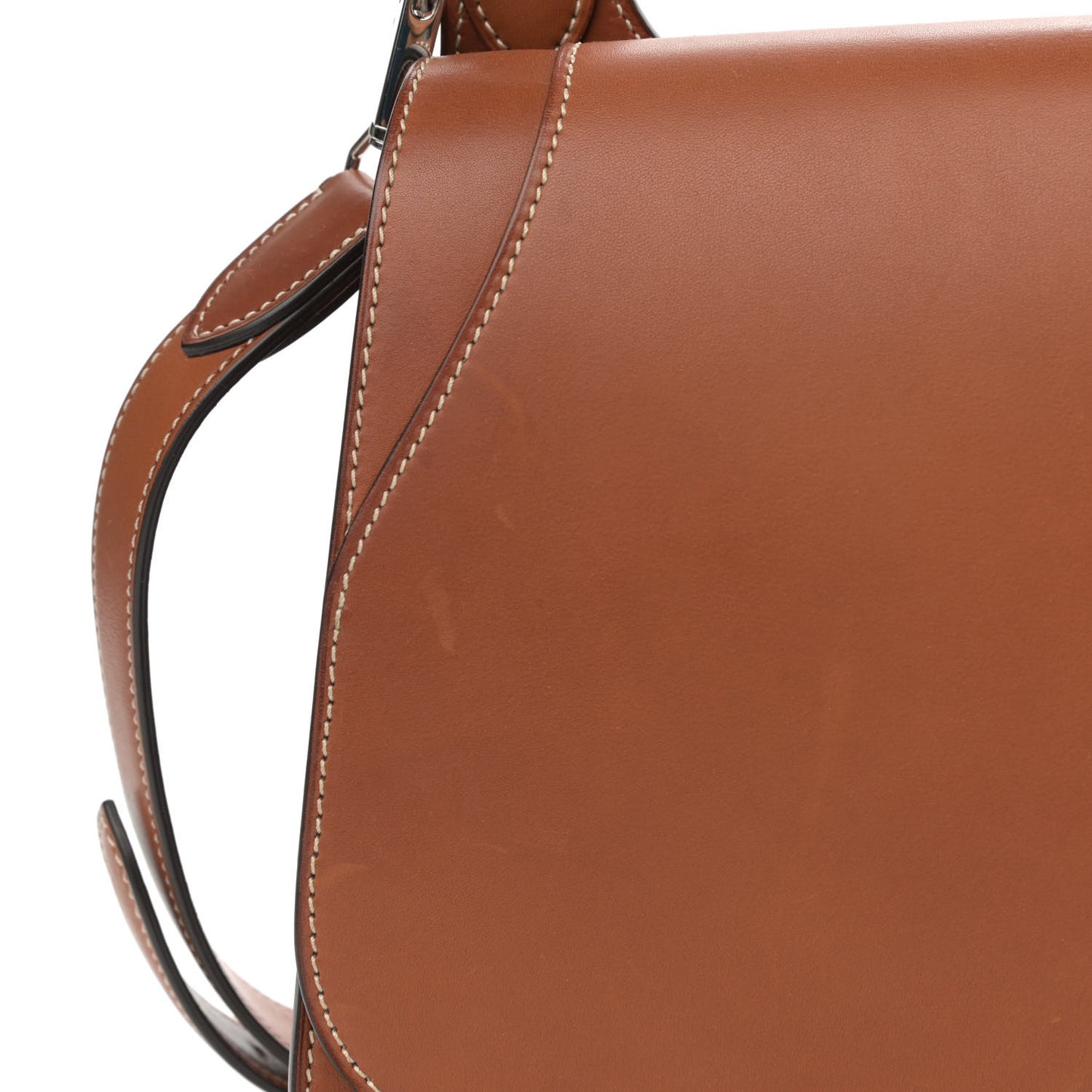 Barenia Rejane Saddle Bag Tan