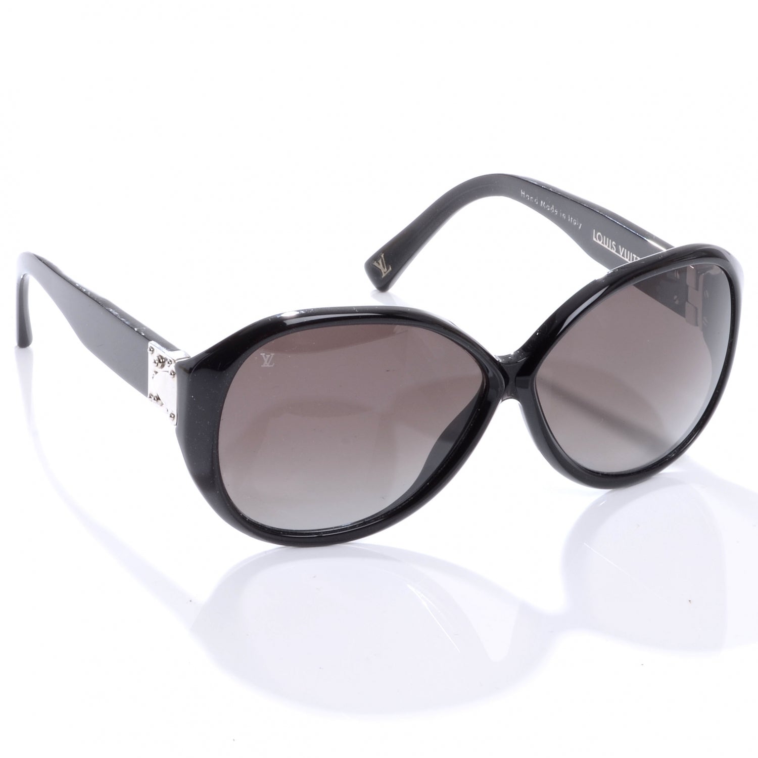 Louis Vuitton Oversized Soupcon Sunglasses Black Glitter 3 of 6