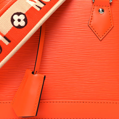 Louis Vuitton Epi Jacquard Alma BB Orange 7 of 10