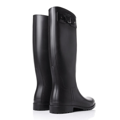 Saint Laurent Rubber Festival Rain Boots 39 Black 4 of 11