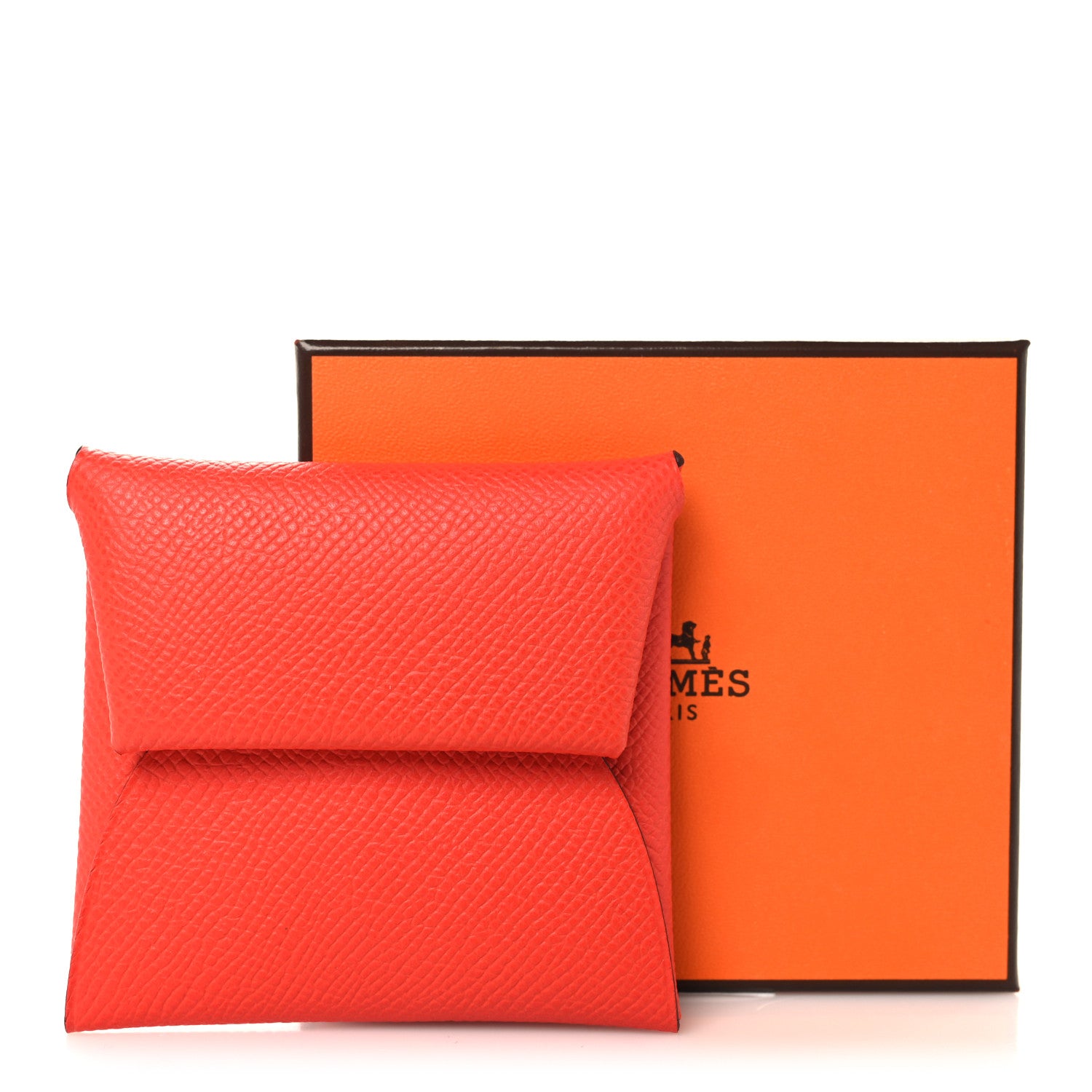 Hermes Epsom Bastia Verso Coin Purse Capucine Mauve Sylvestre 9 of 9