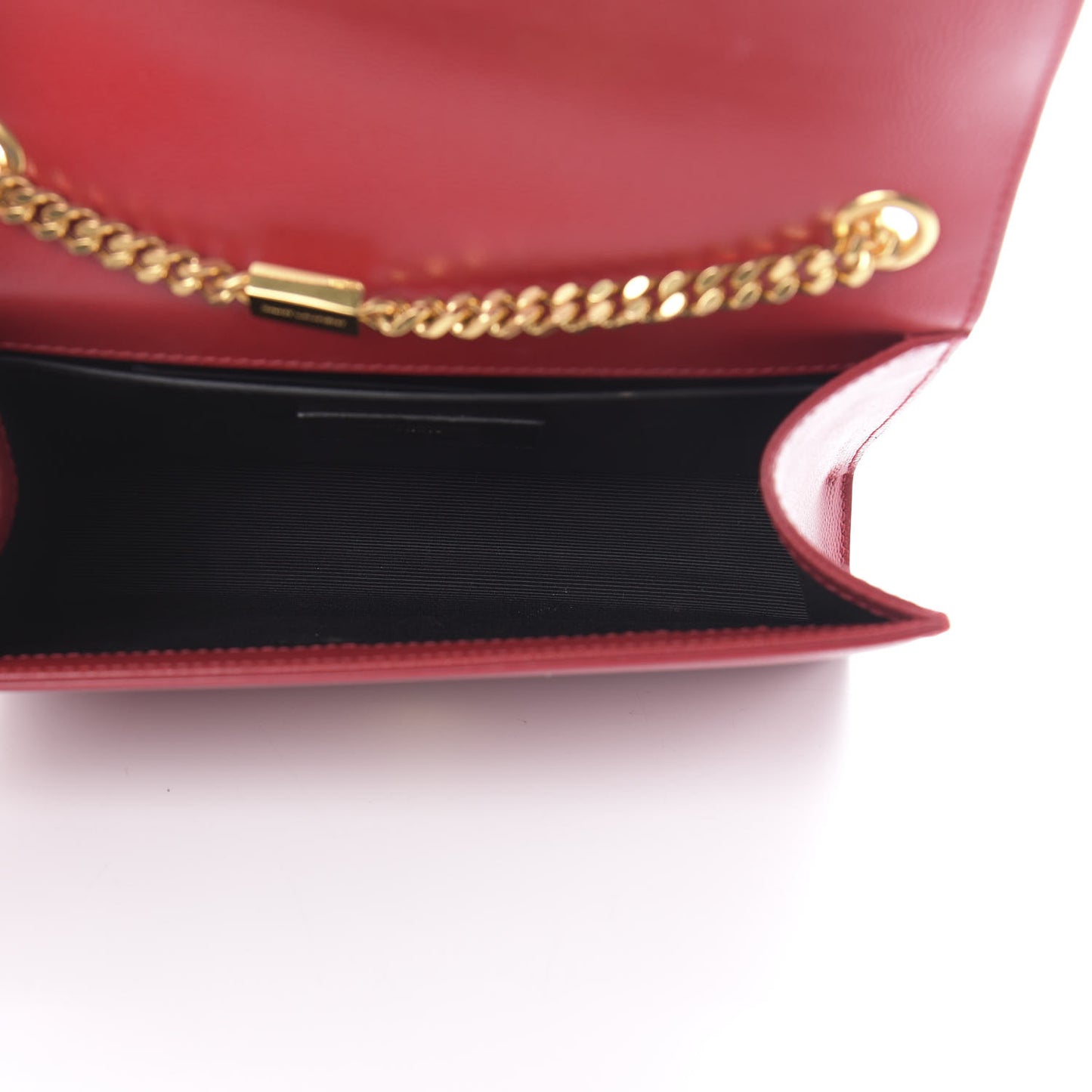 Grain De Poudre Small Monogram Kate Satchel Red