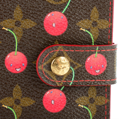 Louis Vuitton Monogram Cerises Compact Zippe Wallet 3 of 9